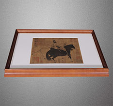 新吴书画装裱配框服务案例